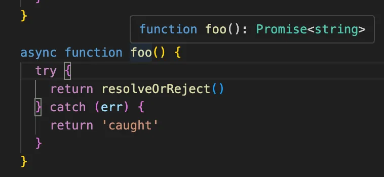 비동기 함수 Promise 반환