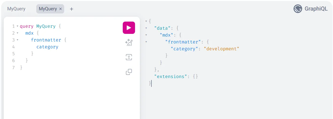 graphql-mdx-category